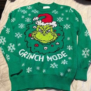 grinch sweater for boys